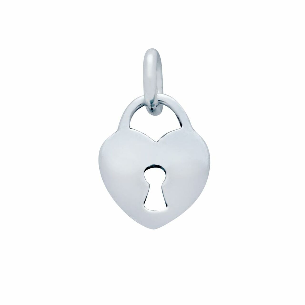 Tiffany & Co Sterling Silver Round Padlock Lock Charm -  Sweden