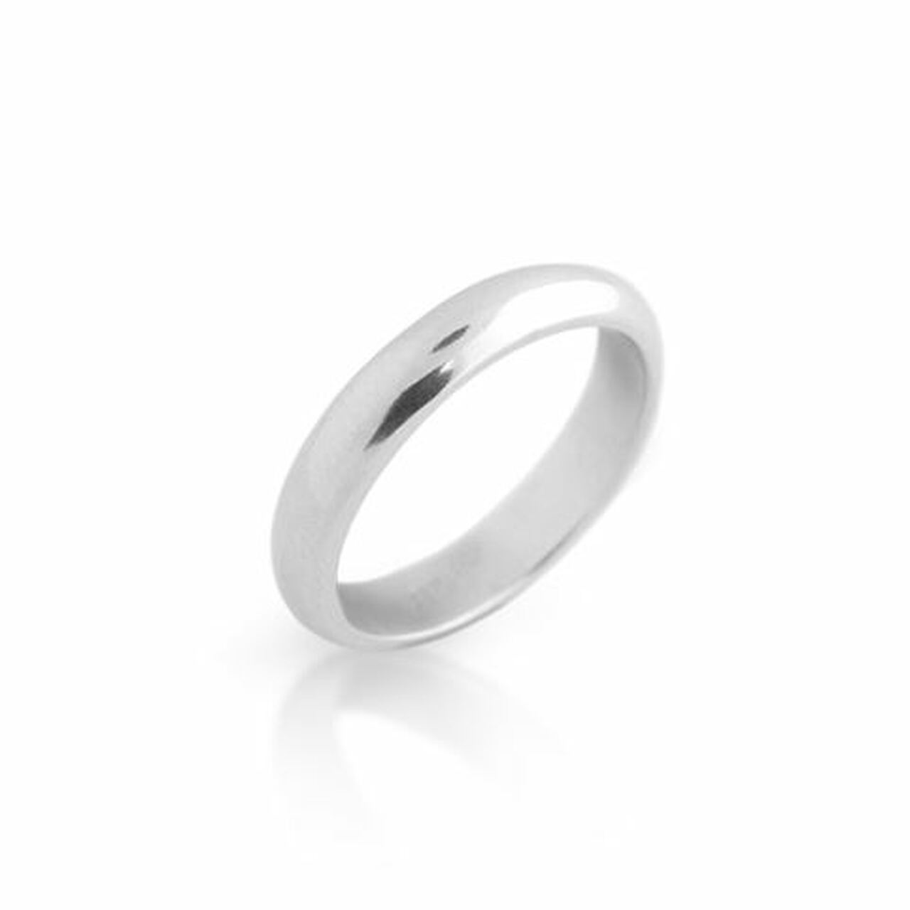 Silver 4mm Band